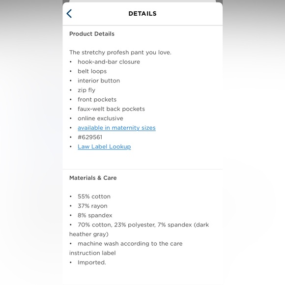 Old Navy high rise Pixie cropped pants - Picture 8 of 10